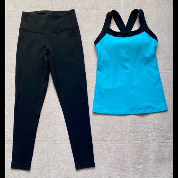 LUCY PowerMax Tank Top & Short Court Legging SMALL - Picture 2 of 10